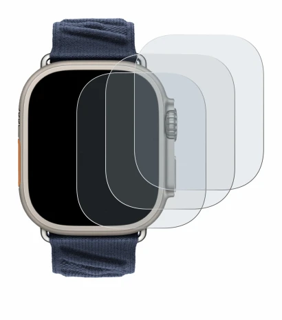 Image of the device Apple Watch Hermès Ultra 2 with a wide variety of screen protectors.