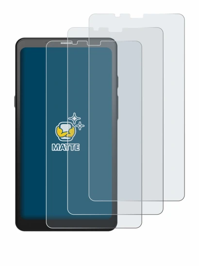 Image of the device Boox Palma 2 with a wide variety of screen protectors.