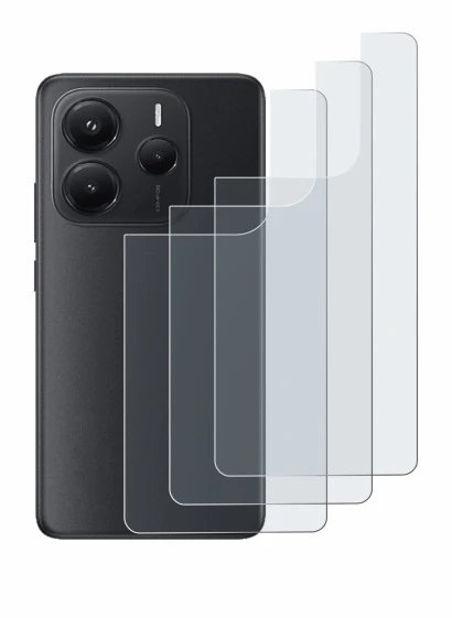 Image of the device Xiaomi Redmi Note 14 (Back) with a wide variety of screen protectors.