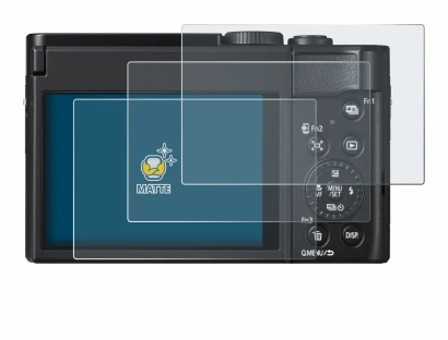 Image of the device Panasonic Lumix DC-TZ99 with a wide variety of screen protectors.