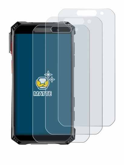 Image of the device Soyes S10 Max with a wide variety of screen protectors.