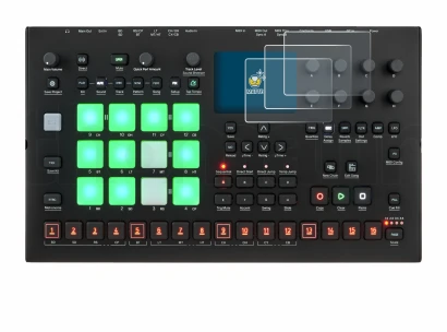 Image of the device Elektron Analog Rytm MKII with a wide variety of screen protectors.