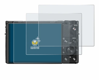 Image of the device Sony Cyber-Shot DSC-RX100 VIIA with a wide variety of screen protectors.