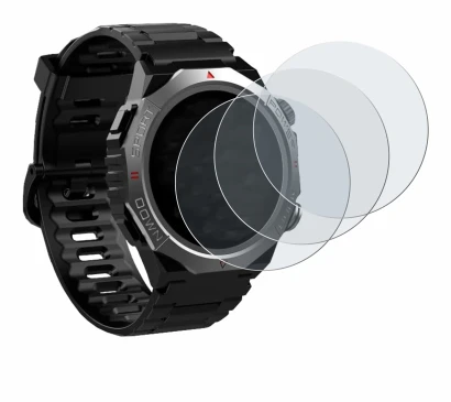 Image of the device Atheewon S10 1.39" with a wide variety of screen protectors.
