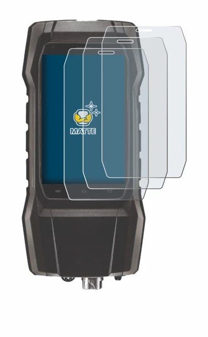 Image of the device Testo 300 with a wide variety of screen protectors.