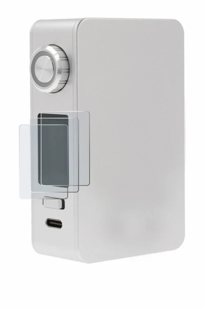 Image of the device Lost Vape Centaurus M200 with a wide variety of screen protectors.