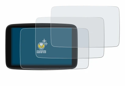 Image of the device TomTom Go Navigator 6" (2nd generation) with a wide variety of screen protectors.