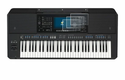 Image of the device Yamaha PSR-SX720 with a wide variety of screen protectors.
