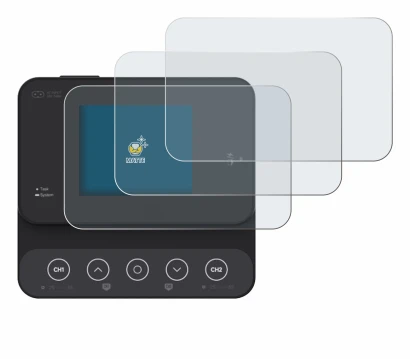 Image of the device ISDT K2Zip with a wide variety of screen protectors.