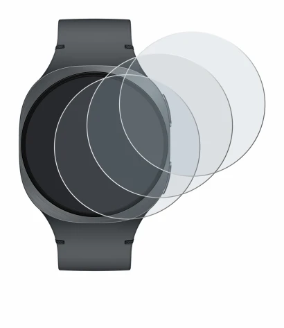 Image of the device Samsung Galaxy Watch 8 (40 mm) with a wide variety of screen protectors.
