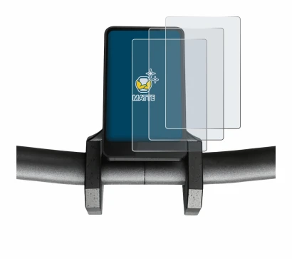 Image of the device Joyor T6 with a wide variety of screen protectors.