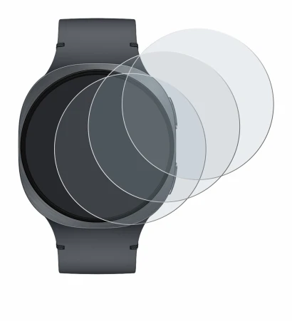 Image of the device Samsung Galaxy Watch 8 (44 mm) with a wide variety of screen protectors.