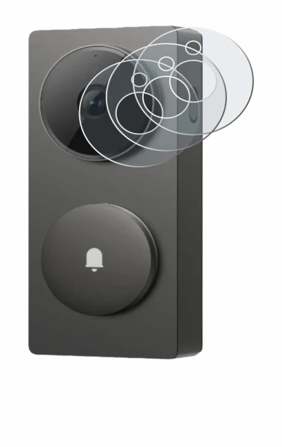 Image of the device Aqara Hub G410 with a wide variety of screen protectors.