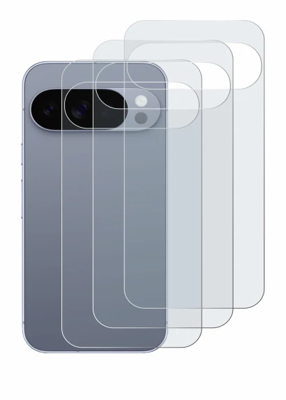 Image of the device Google Pixel 10 Pro (Back) with a wide variety of screen protectors.