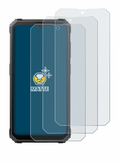 Image of the device Blackview BV4800 SE with a wide variety of screen protectors.