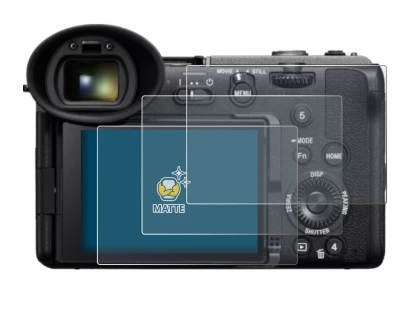 Image of the device Sony Cinema Line FX2 with a wide variety of screen protectors.