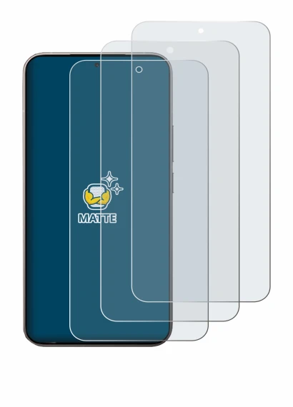 Image of the device Xiaomi 15T Pro with a wide variety of screen protectors.