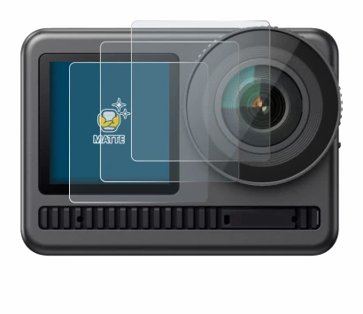 Image of the device Akaso Brave 8 (Front display) with a wide variety of screen protectors.