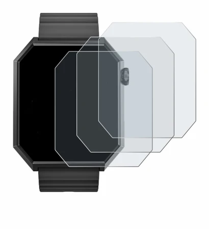 Image of the device Rollme Edge with a wide variety of screen protectors.