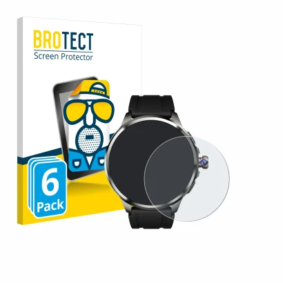Front side of a product packaging with the brand logo BROTECT. Next to it is the device Rogbid Model R2 Ultra shown with the c