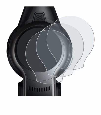 Image of the device MOVA S2 with a wide variety of screen protectors.