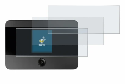 Image of the device TP-Link M7350 with a wide variety of screen protectors.