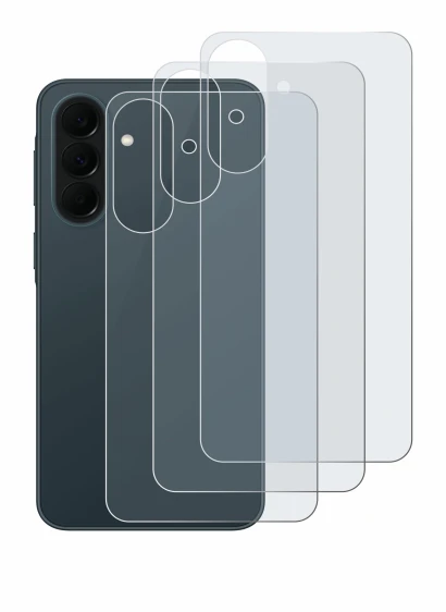 Image of the device Samsung Galaxy A37 5G (Back) with a wide variety of screen protectors.