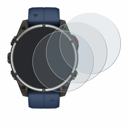 Image of the device Garmin quatix 8 Pro (47 mm) with a wide variety of screen protectors.