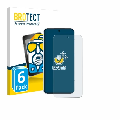 Front side of a product packaging with the brand logo BROTECT. Next to it is the device Oppo Find X8s shown with the correspon