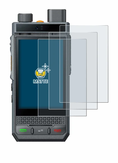 Image of the device Hytera P60 with a wide variety of screen protectors.