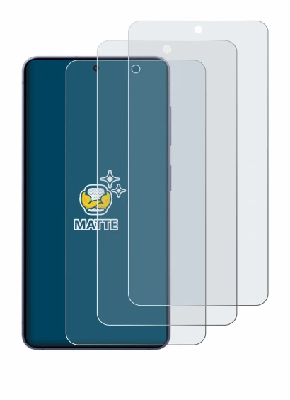 Image of the device Samsung Galaxy S26 with a wide variety of screen protectors.