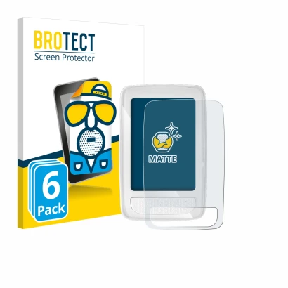 Front side of a product packaging with the brand logo BROTECT. Next to it is the device Giant Axact 14W shown with the corresp