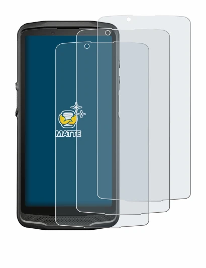 Image of the device Crosscall Core M6 with a wide variety of screen protectors.