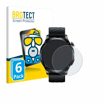 Front side of a product packaging with the brand logo BROTECT. Next to it is the device Lgnitek ‎Aegis S1 1.43" shown with the