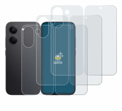 Image of the device Xiaomi Poco X8 Pro (Front+Back) with a wide variety of screen protectors.