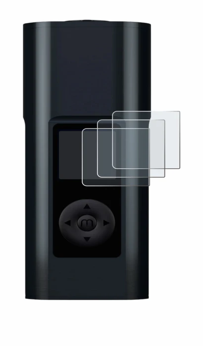 Image of the device Arizer Solo 3 V2 with a wide variety of screen protectors.