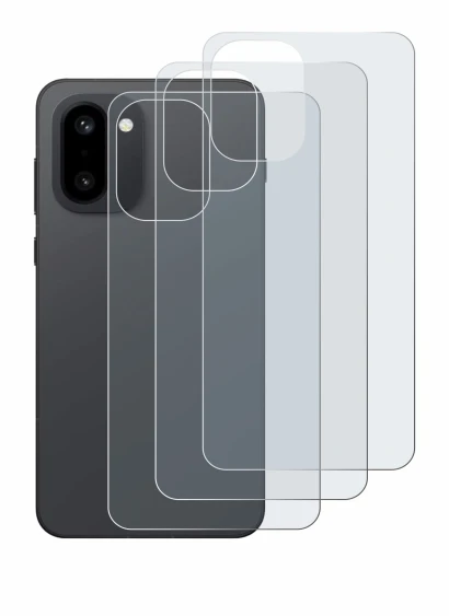 Image of the device OnePlus 15R (Back) with a wide variety of screen protectors.