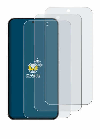 Image of the device Oppo K15 Pro with a wide variety of screen protectors.