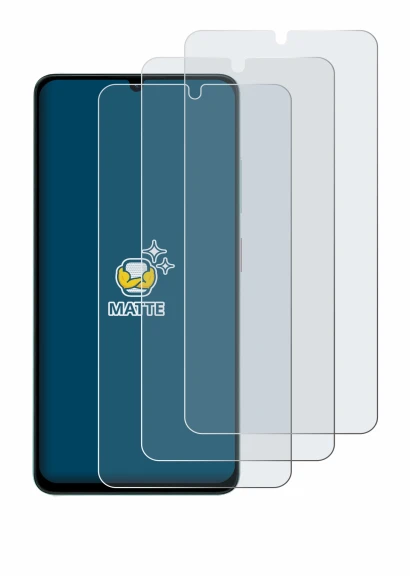 Image of the device ZTE Blade A36 with a wide variety of screen protectors.