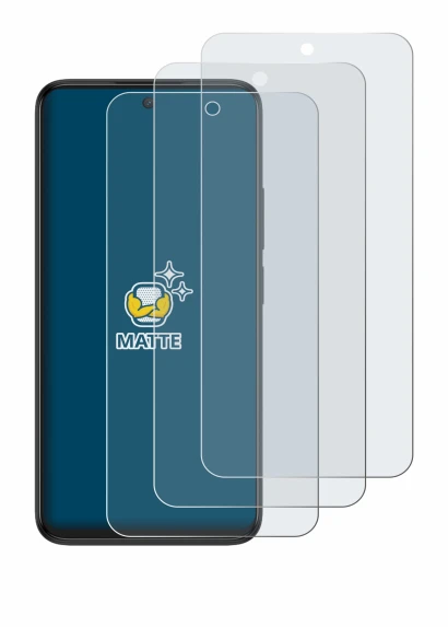 Image of the device TCL 605 with a wide variety of screen protectors.