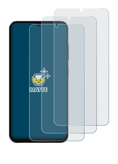Image of the device Lava Bold N2 Lite with a wide variety of screen protectors.
