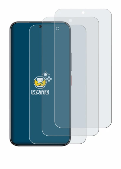Image of the device ZTE Nubia Air Pro with a wide variety of screen protectors.