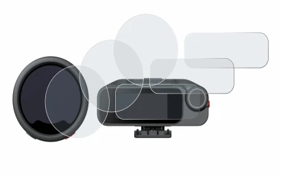 Image of the device Insta360 Mic Pro TX + RX with a wide variety of screen protectors.