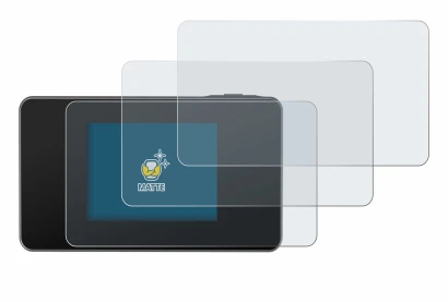 Image of the device TP-Link M8550 with a wide variety of screen protectors.