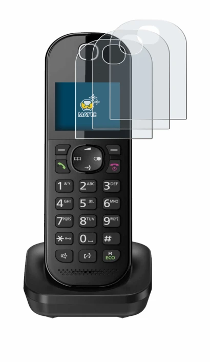 Image of the device Panasonic KX-TGC463 with a wide variety of screen protectors.