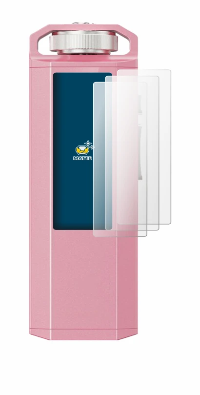 Image of the device FiiO SnowSky Echo Nano with a wide variety of screen protectors.