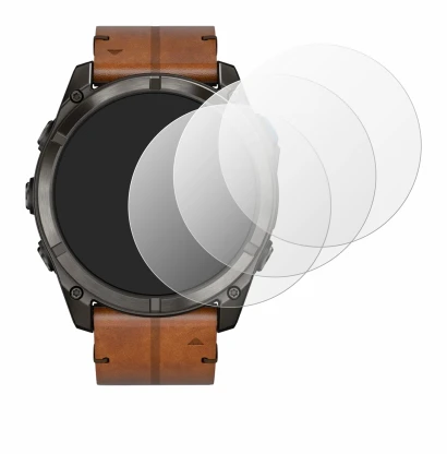 Image of the device Garmin D2 Mach 2 Pro (51 mm) with a wide variety of screen protectors.