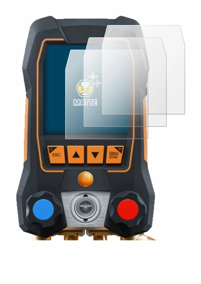 Image of the device Testo 558s with a wide variety of screen protectors.