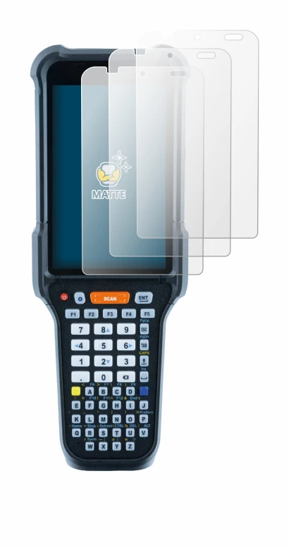Image of the device Datalogic Falcon X60 with a wide variety of screen protectors.