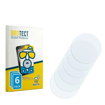 Front side of a product packaging with the brand logo BROTECT. Next to it is the corresponding screen protector.